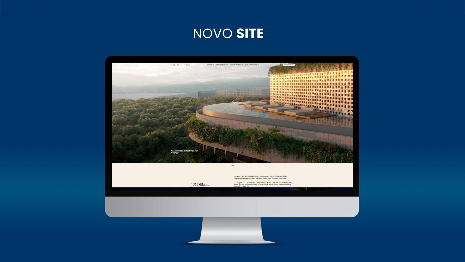 Novo site UM Milano