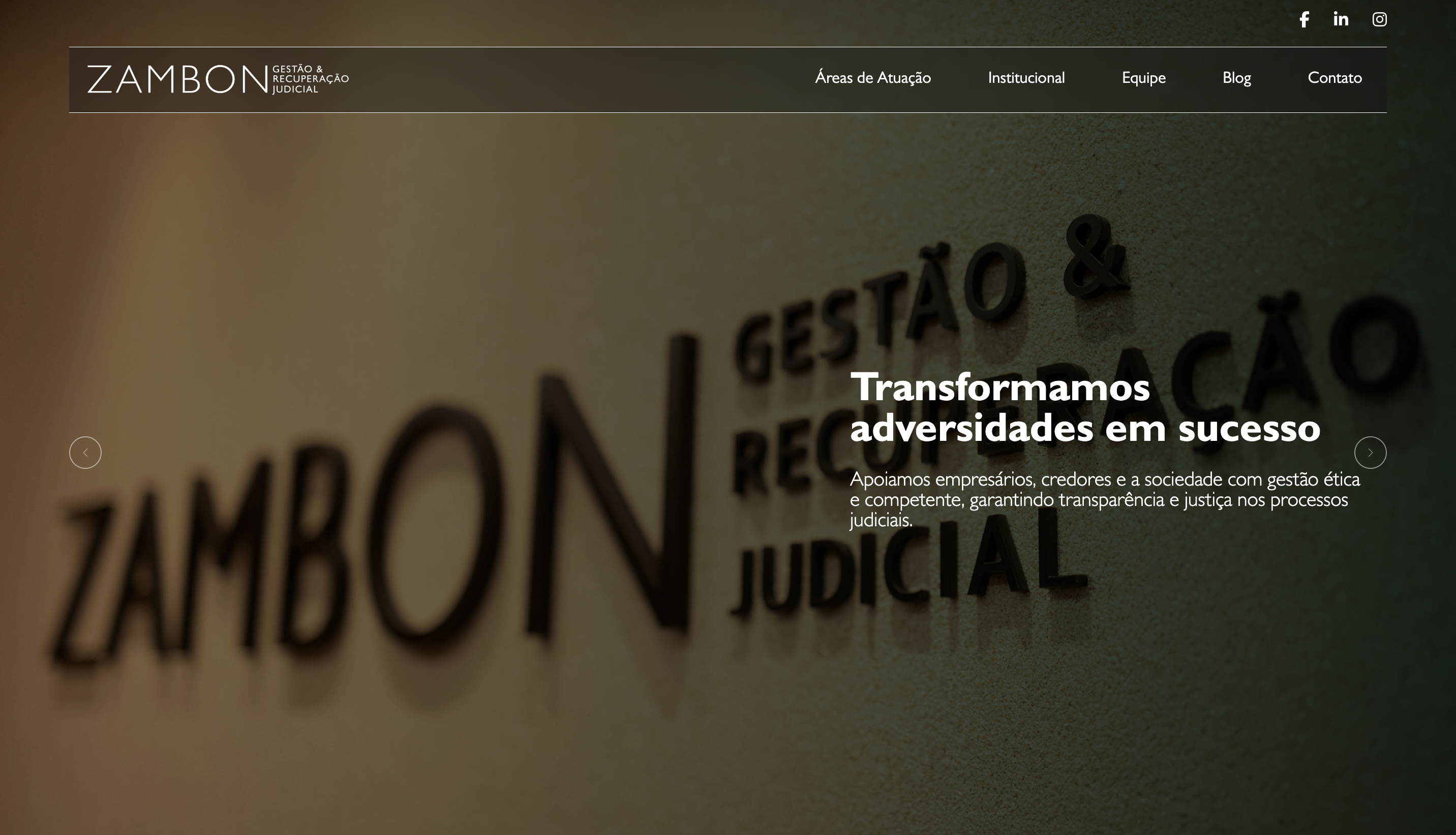 Zambon Gestão & Recuperação Judicial